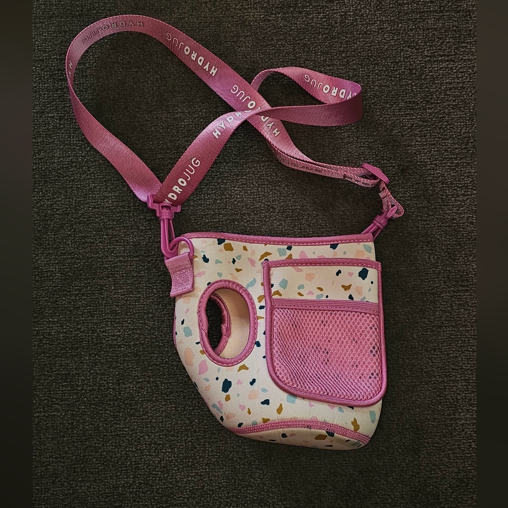 Hydrojug Sleeve Sprinkle Design with Pink Strap For 73oz Jugs
